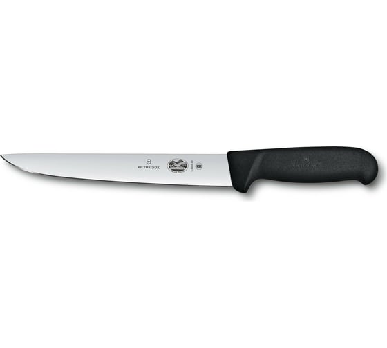 Обвалочный нож Victorinox Fibrox лезвие 20 см, черный 5.5503.20