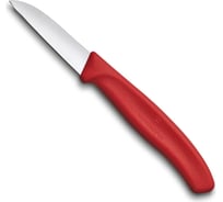Нож для овощей и фруктов Victorinox лезвие 6 см, красный 6.7301