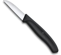 Нож для овощей и фруктов Victorinox лезвие 6 см, черный 6.7303
