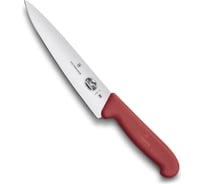 Разделочный нож Victorinox лезвие 19 см, красный 5.2001.19