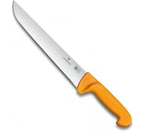 Разделочный нож Victorinox лезвие 21 см, оранжевый 5.8431.21