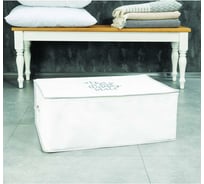 Кофр для хранения с ручками Econova COSY 750x450x450 мм, 150 л, белый 411417116