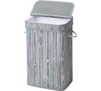 Корзина для белья Homium for Home, Eco, размер 40х30х60см, квадратная, серый laundry8