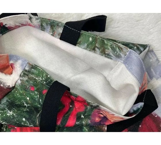 Сумка-шоппер ZDK Homium с новогодним дизайном Homium NewYear Comfort 40x40 см NY01shopper