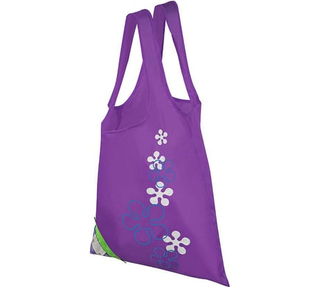 Складная сумка Рыжий кот Виноград 33x55 см 104366