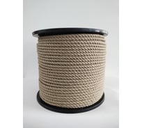 Джутовый канат ЛАНЕКС-КАНАТ LANEX, крученый, 6 мм, 200 м 4673737818789