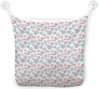 Сетка для игрушек в ванну JOYARTY "Птички с письмом" настенный органайзер на присосках, 39x33 см tgb_422723