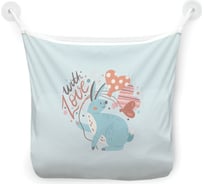 Сетка для игрушек в ванну JOYARTY "С любовью" настенный органайзер на присосках, 39x33 см tgb_422669