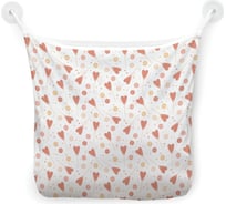 Сетка для игрушек в ванну JOYARTY "Сладкое сердце" настенный органайзер на присосках, 39x33 см tgb_422683