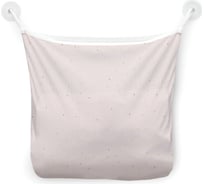 Сетка для игрушек в ванну JOYARTY "Снегопад из сердец" настенный органайзер на присосках, 39x33 см tgb_422636