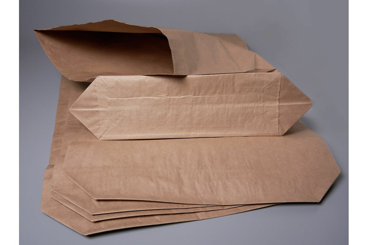 Бумажный крафт-мешок PACK INNOVATION 3-х слойный, 92x50x13 см, для ...