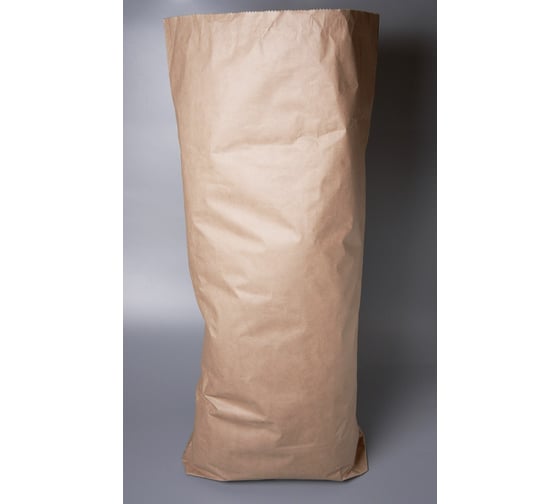 Бумажный крафт-мешок PACK INNOVATION 3-х слойный, 92x50x13 см, для сыпучих продуктов, 30 шт. IP0KM00925013-30