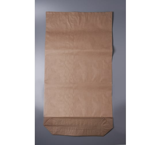 Бумажный крафт-мешок PACK INNOVATION 3-х слойный, 92x50x13 см, для сыпучих продуктов, 15 шт. IP0KM00925013-15 1
