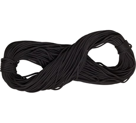 Полипропиленовая веревка Forceberg Home and DIY высокопрочная, с сердечником, 50 м, диаметр 2 мм 8-2092002