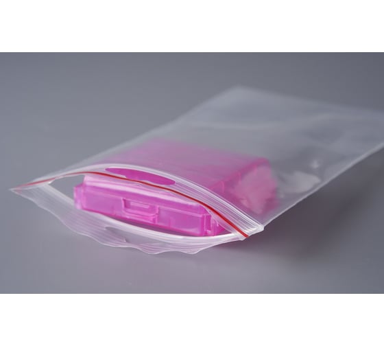 Пакет PACK INNOVATION с замком Zip-Lock, 10x17 см, 100 мкм, подвес, 500 шт. IP0PS1017100-500 1