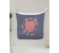 Сетка для игрушек в ванну JOYARTY "Головокружительная любовь" настенный органайзер на присосках, 39x33 см tgb_422693