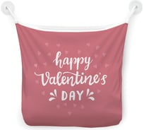 Сетка для игрушек в ванну JOYARTY "День святого Валентина" настенный органайзер на присосках, 39x33 см tgb_422714