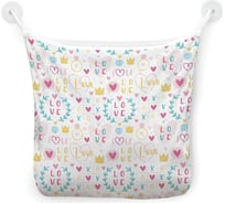 Сетка для игрушек в ванну JOYARTY "Крестики-нолики" настенный органайзер на присосках, 39x33 см tgb_422663