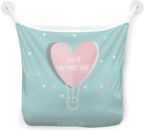 Сетка для игрушек в ванну JOYARTY "Любовь в воздухе" настенный органайзер на присосках, 39x33 см tgb_422706