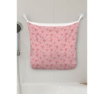 Сетка для игрушек в ванну JOYARTY "Много сердец" настенный органайзер на присосках, 39x33 см tgb_422653