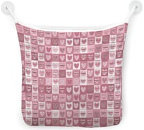 Сетка для игрушек в ванну JOYARTY "Панно с сердцами" настенный органайзер на присосках, 39x33 см tgb_422619