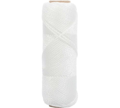 Плетеный шнур Невский Крепеж полиамид с сердечником 10 мм белый 10 м 818847