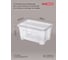 Комплект ящиков для хранения с крышкой Econova Tex-box 4.5 л, 6 шт., 28x18,3x14 см, прозрачный 43429250122 4