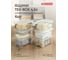 Комплект ящиков для хранения с крышкой Econova Tex-box 4.5 л, 6 шт., 28x18,3x14 см, прозрачный 43429250122 6