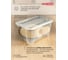 Комплект ящиков для хранения с крышкой Econova Tex-box 4.5 л, 6 шт., 28x18,3x14 см, прозрачный 43429250122 9