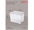 Комплект ящиков для хранения с крышкой Econova Tex-box 21 л, 2 шт., 38x28x27,2 см, прозрачный 43429270122 4