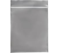 Упаковочные цветные зип пакеты Forceberg HOME and DIY с замком zip-lock 6x7 см, серебристый, 50 шт 8-7612051-050