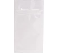 Упаковочные зип пакеты Forceberg ДОЙ ПАК HOMEandDIY с замком zip-lock 10x15 см, белый/прозрачный, 15шт 8-7612420-015