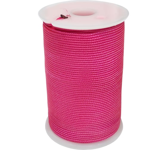Полиамидный шнур SOLARIS на катушке 1,2 мм х 70 м, розовый S6301pink