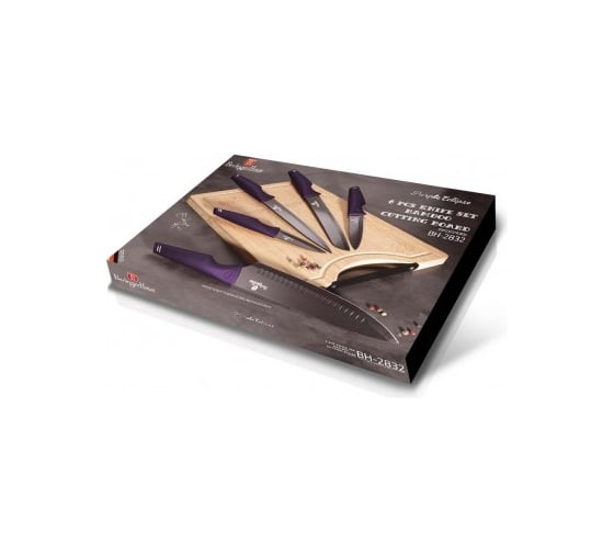 Набор ножей BerlingerHaus Purple Eclipse 6 предметов BH-2832 2832-BH