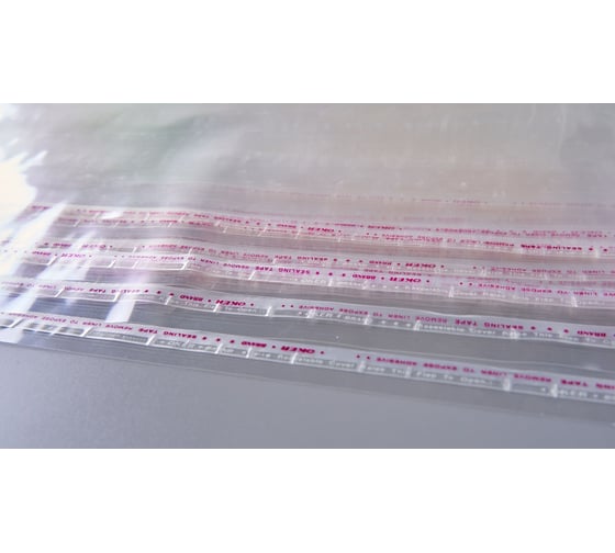 Пакет PACK INNOVATION БОПП, с клеевым клапаном, 43x64+4 см, 40 мкм, 200 шт. IP00BOРР4364.40-4-4-200