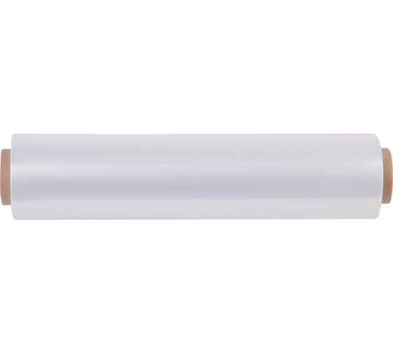 Пищевая пленка OfficeClean, пэ, 30см х 300м, белая, 6 мкм, вес 0,51 кг±5 % 328657