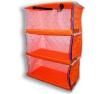 Полочка Пингвин с бортиками, цвет оранжевый 01140