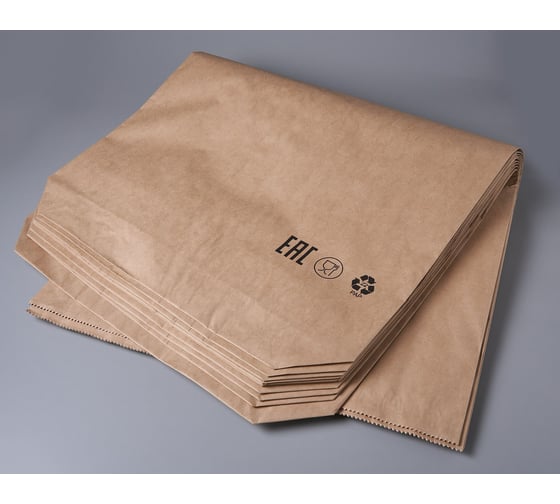 Бумажный трехслойный крафт-мешок PACK INNOVATION 110x60x13 см, 20 шт. IP0KM01106013-20