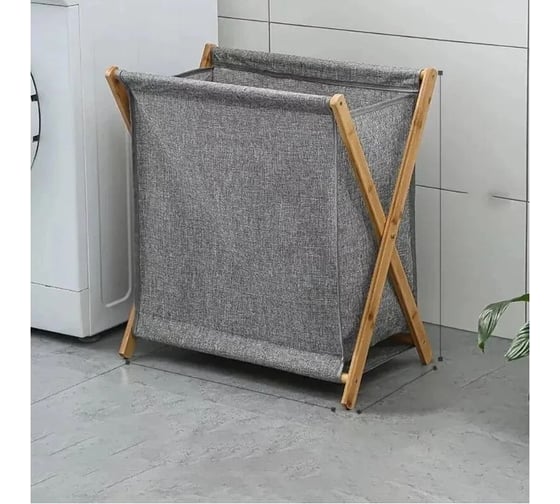 Корзина для белья Homium Eco, размер 40x25x54 см, складная laundry10
