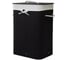Корзина для белья Homium for Home, Eco, размер 40x30x60 см, квадратная, темный laundry6 1