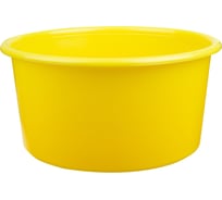Таз РАНТИС 7 литров, круглый, желтый Т7Ж