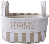 Корзина тканевая для хранения "Home" HANDY HOME, Д280 Ш180 В140, бежевый EW-72