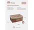Корзина стеллажная "Орех" Natural House, Д400 Ш310 В170, коричневый EW-55 M 4
