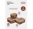 Корзина стеллажная "Орех" Natural House, Д400 Ш310 В170, коричневый EW-55 M 6