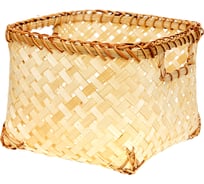 Корзина стеллажная "Натуральное плетение" Natural House, Д230 Ш230 В180, натуральный MIF-16S