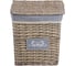 Корзина бельевая прямоугольная "Лён" Natural House, Д390 Ш280 В450, серый EW-19 L 1
