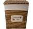 Корзина бельевая прямоугольная "Natural Life" Natural House, Д390 Ш280 В450, коричневый EW-80 L 1