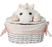 Корзина бельевая "Единорог" Natural House, Д260 Ш150 В160, белый EW-86 XS