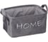 Корзина для хранения "Велюр" HANDY HOME, Д250 Ш190 В140, серый LIS-10 M 1