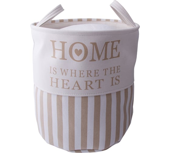 Тканевая корзина для белья HANDY HOME home EW-69